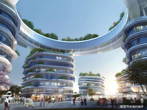 长沙 天空之厅 大泽湖海归小镇研发中心项目效果图出炉